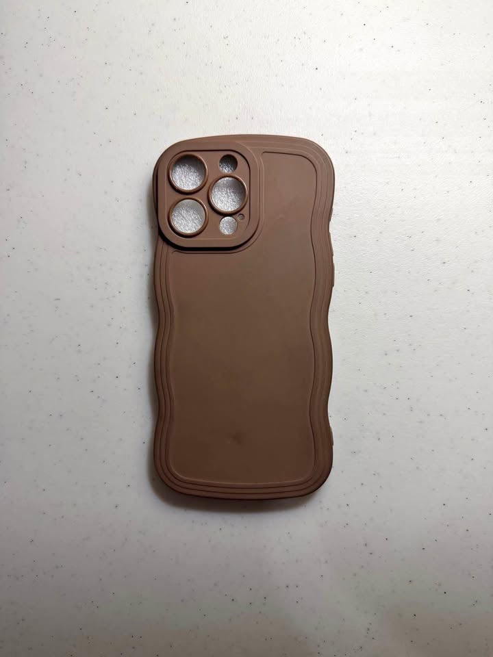 Iphone 15 promax phone case | Bumper Case Brown