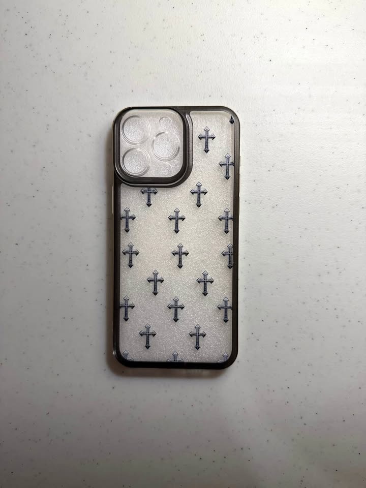 Iphone 15 Pro Max Phone Case - Chrome Hearts Inspired