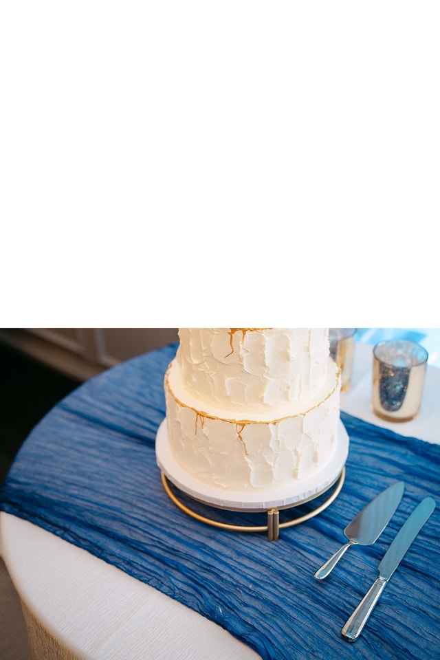 Royal Blue Cloth Table Runners - photo 3