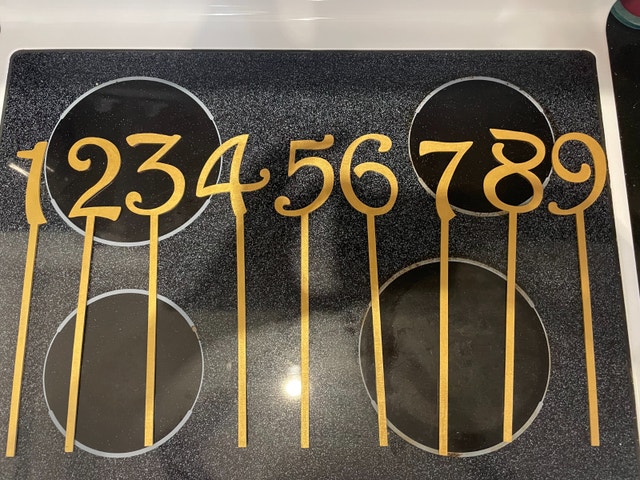 Napkin Rings & Table Numbers
