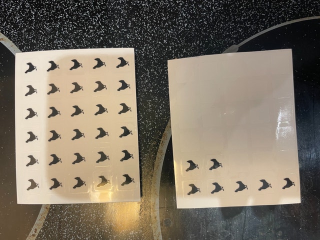 Place Cards & Meal Stickers for Weddings - photo 3