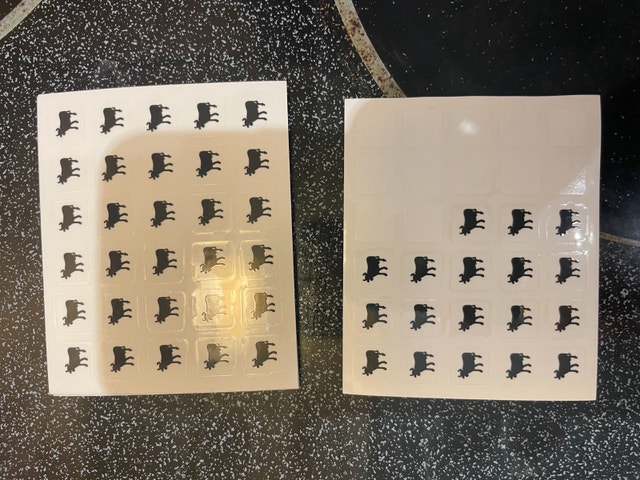 Place Cards & Meal Stickers for Weddings - photo 4