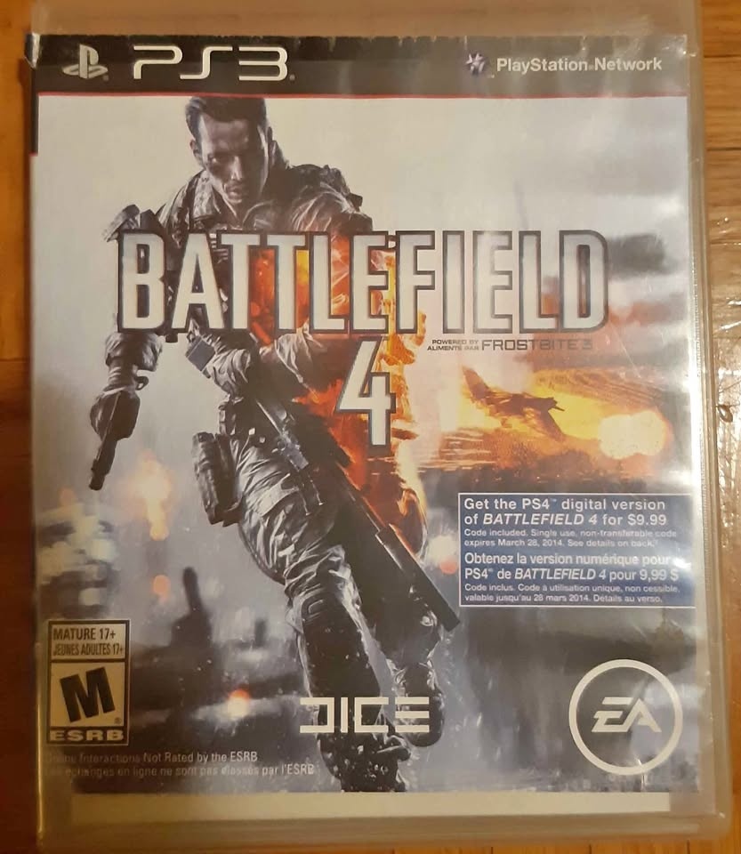 PS3 Game Battlefield 4 🏆