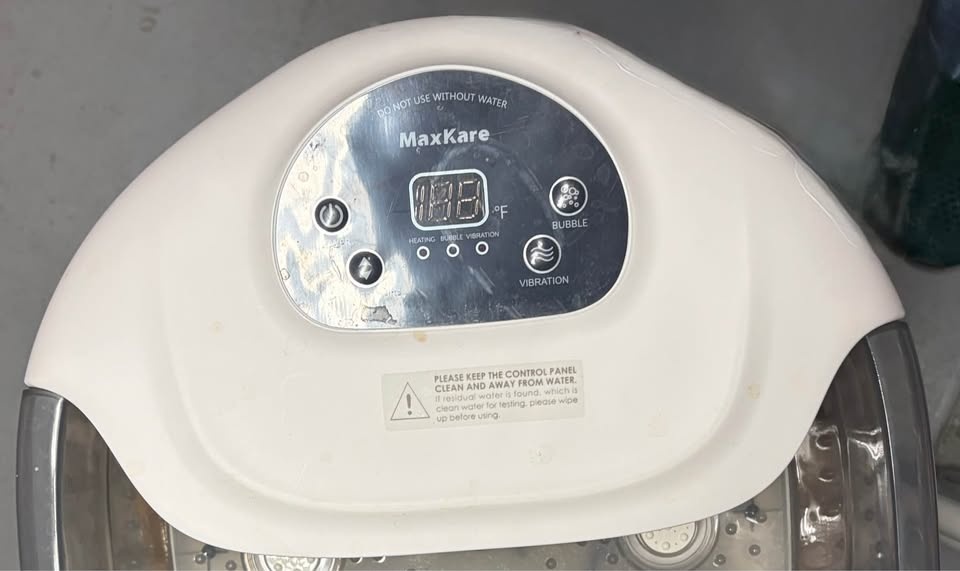 MaxKare Foot Spa Bath Massager with Heat, Bubbles - photo 2