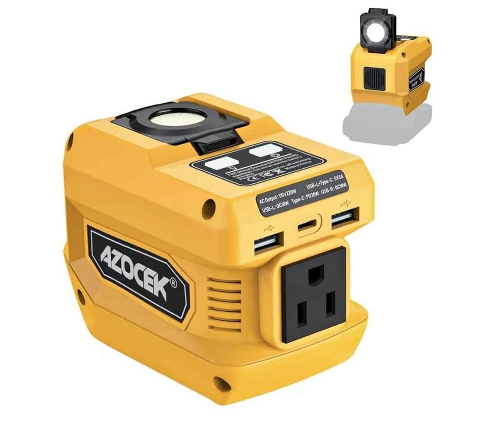 220W DeWalt 20V Battery Power Inverter