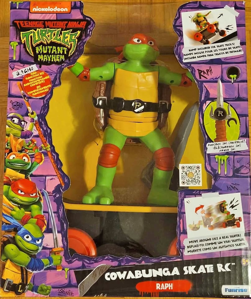 TMNT Cowabunga Skate R/C BNIB 🏆