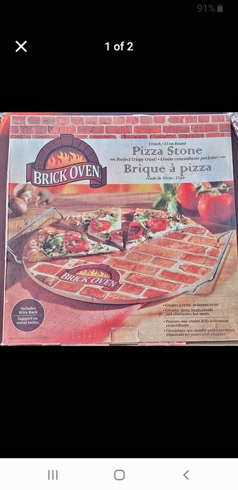 Brick Oven Pizza Stone 🏆