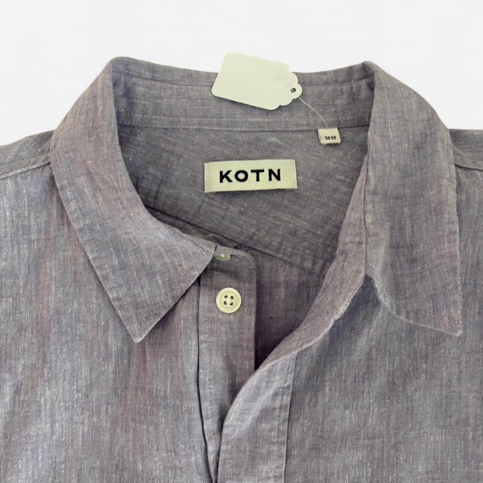 Kotn Men’s Featherweight Long Sleeve Shirt – Lavender - photo 5