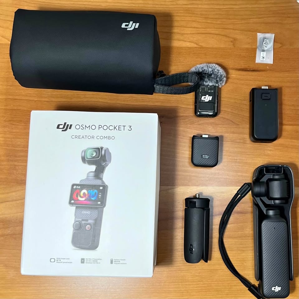 DJI Osmo Pocket 3 Creator Combo – Mint Condition | Full Packagin