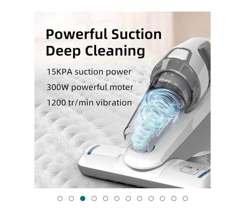 Dibea Handheld Bed Vacuum Cleaner - photo 3