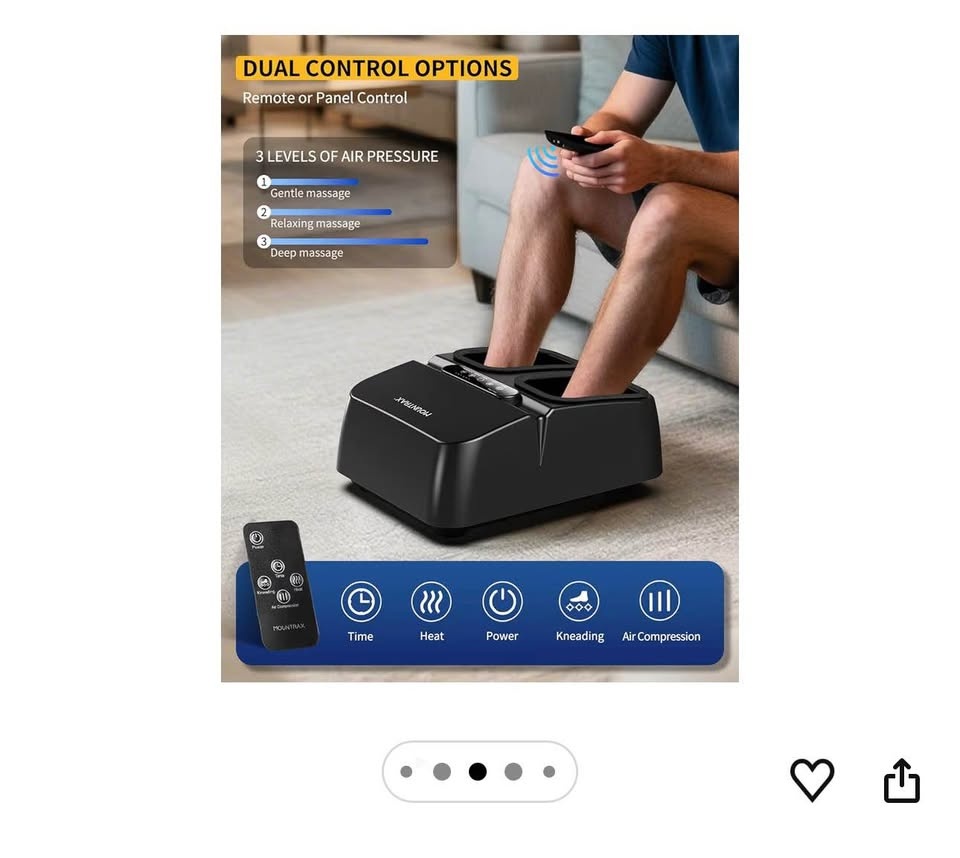 Foot Massager Machine with Heat - photo 3