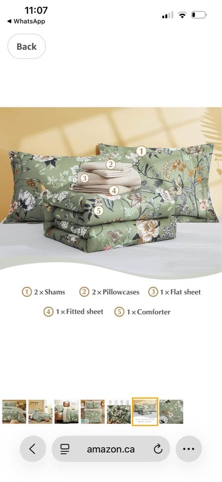 Queen Comforter Set, 7 PCS - photo 5