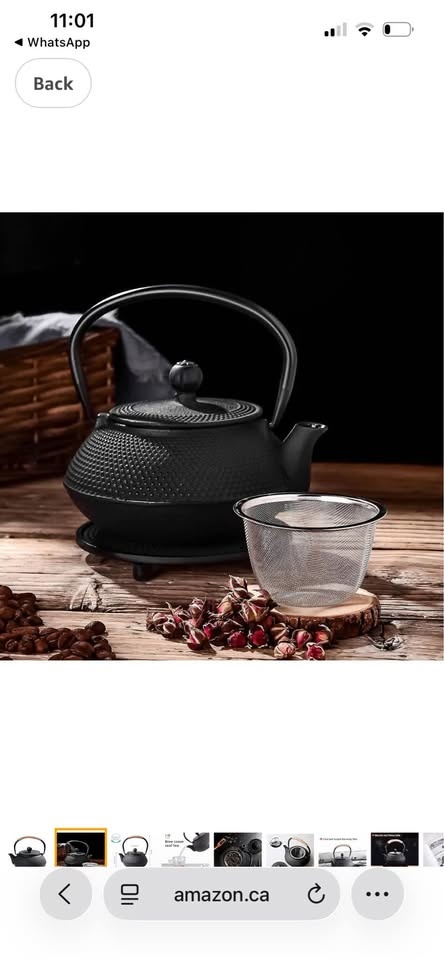 Hwagui Cast Iron Teapot - photo 2