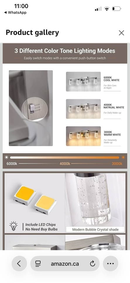 4 Light Brushed Nickel Vanity Light Fixture - photo 2