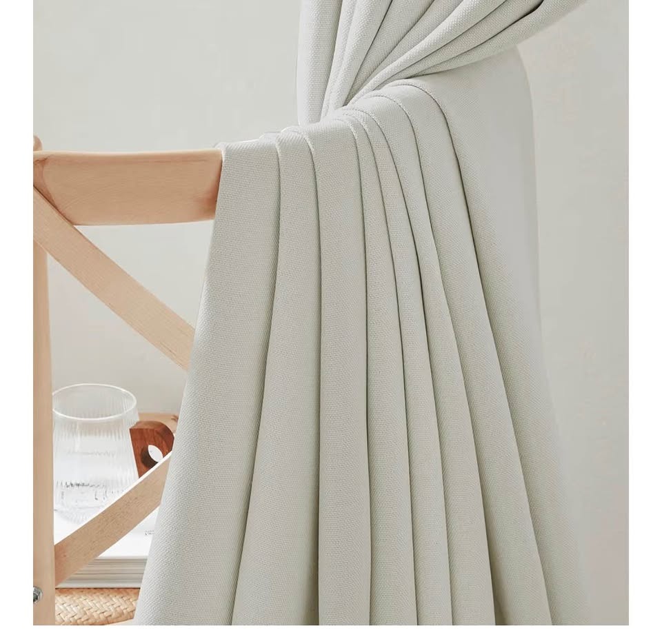 NICETOWN Luxury Faux Linen Curtains - Room Darkening - photo 2