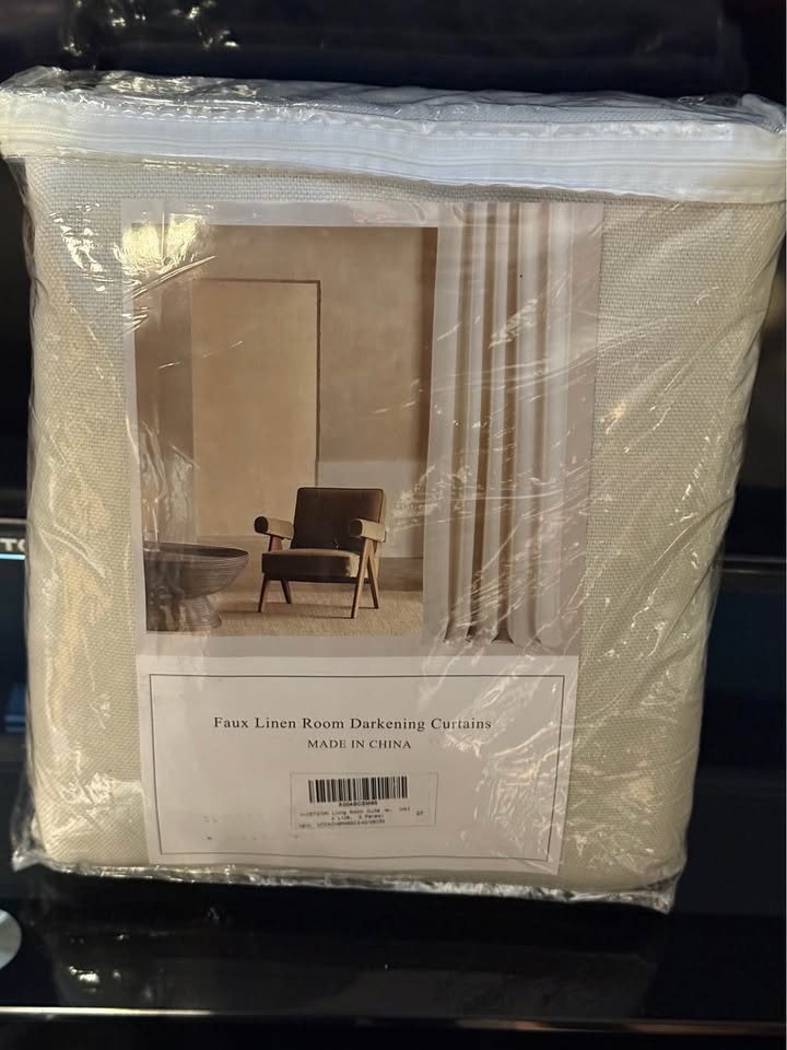 NICETOWN Luxury Faux Linen Curtains - Room Darkening - photo 4