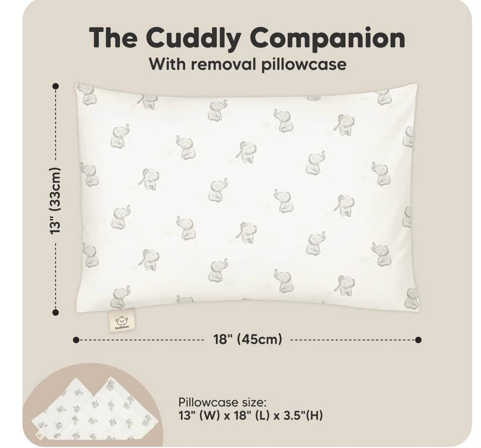 BRAND NEW CUDDLY TODDLER PILLOW WITH PILLOWCASE - photo 3
