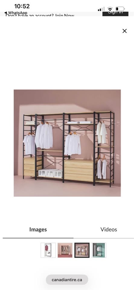 Freestanding Closet Organizer System Kit - photo 3