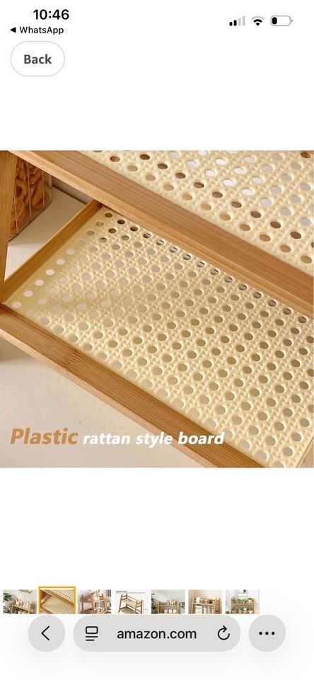 Coffee Station Organizer, Bamboo Mug Holder Countertop - photo 2