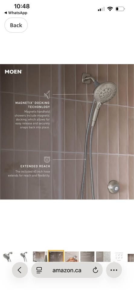 Moen Engage Magnetix Handheld Showerhead - photo 3
