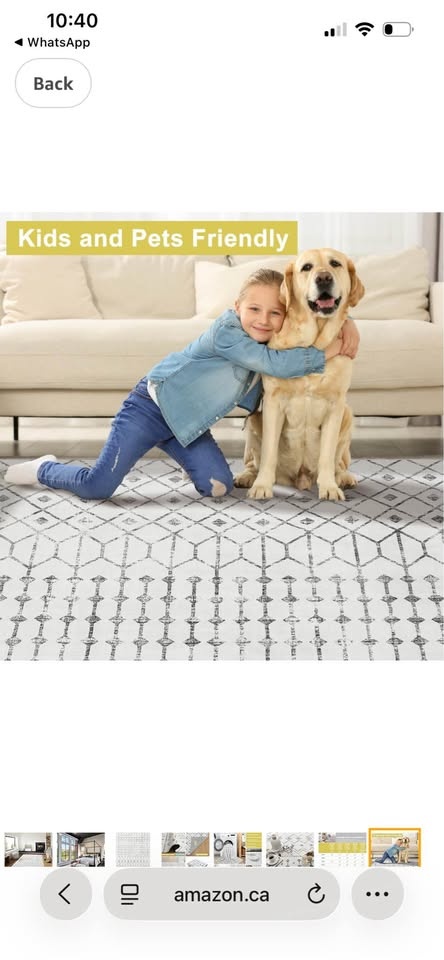 Mandala Indoor Area Rugs Washable 5x7 - photo 4