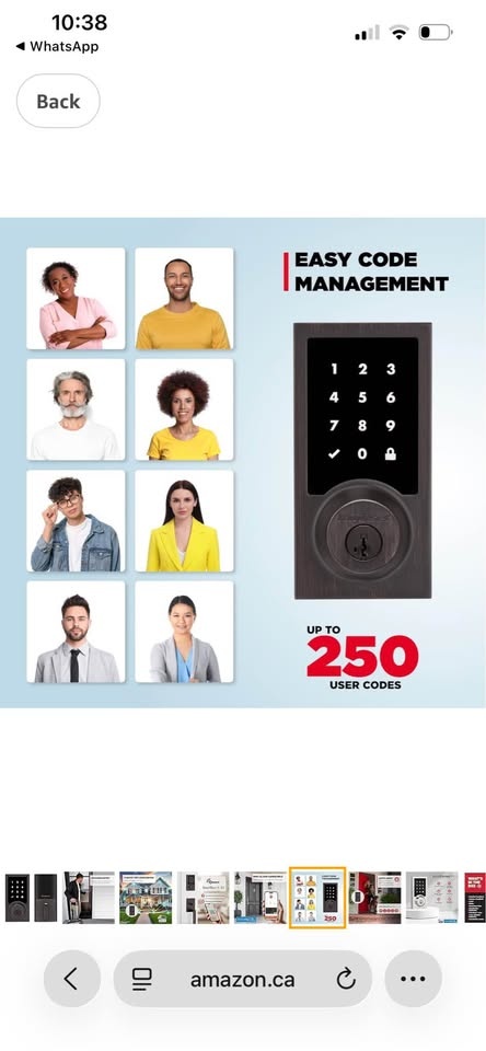 Kwikset HomeConnect 918 Touch Screen Z-Wave Lock - photo 5