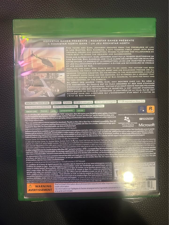 GTA San Andreas Xbox One - photo 2