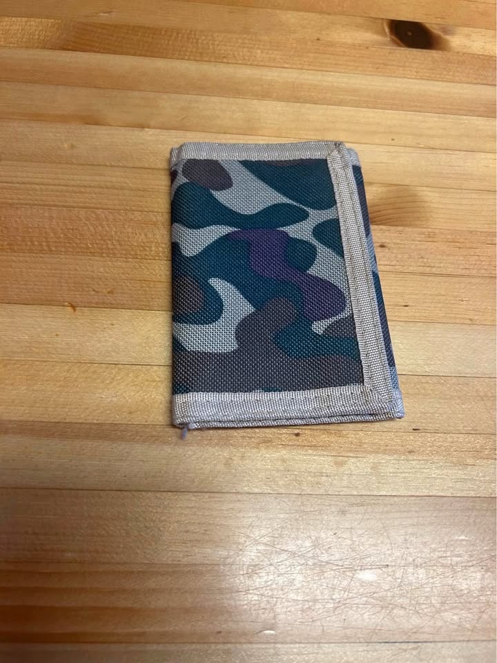 Camo Canvas Wallet