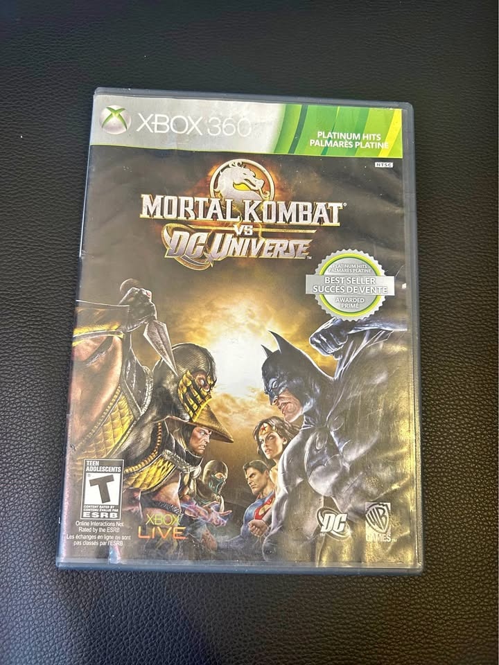 Mortal Kombat vs DC Universe Xbox 360