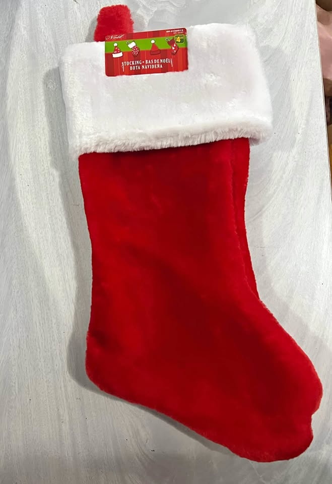 Christmas stockings - 4 available - $4 each