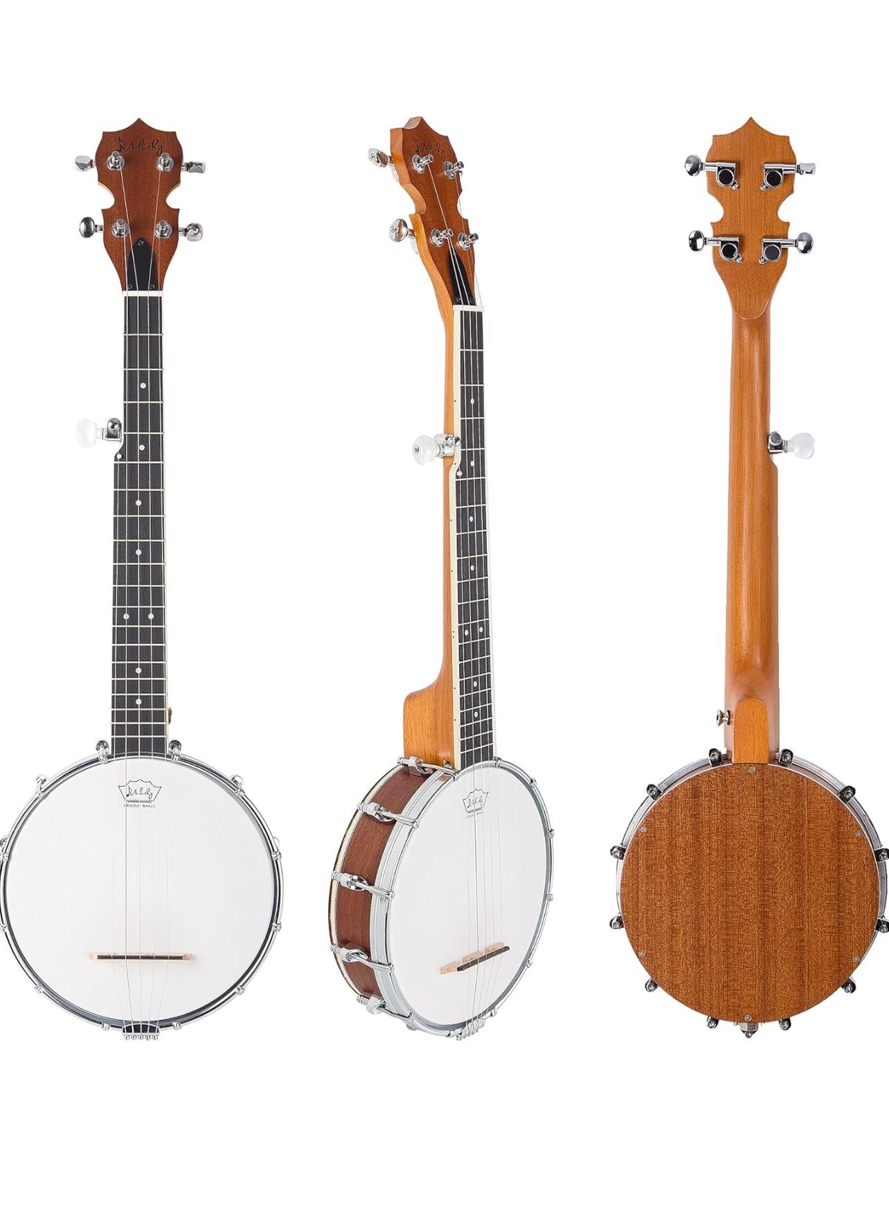 Mulucky 5 String Banjo Mini - 26 Inch Travel Banjo🏆