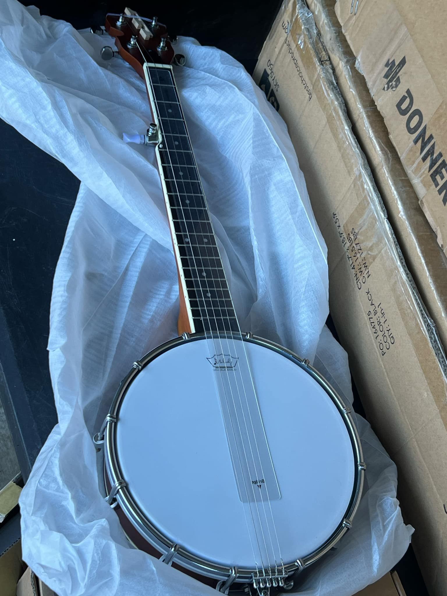 Mulucky 5 String Banjo Mini - 26 Inch Travel Banjo🏆 - photo 2