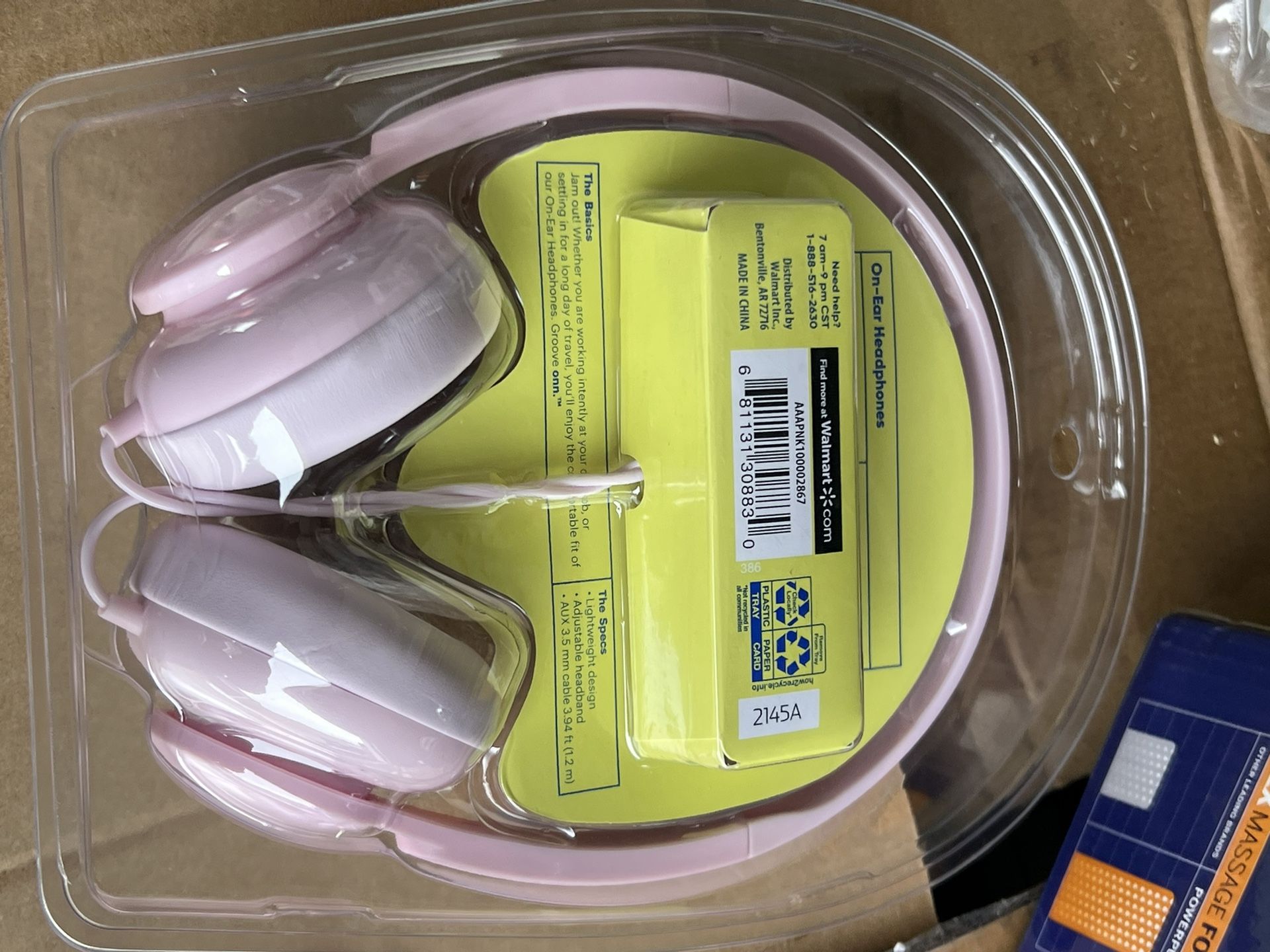ONN On-Ear Headphones, Pink - Brand New (600 Pairs Available) - photo 2