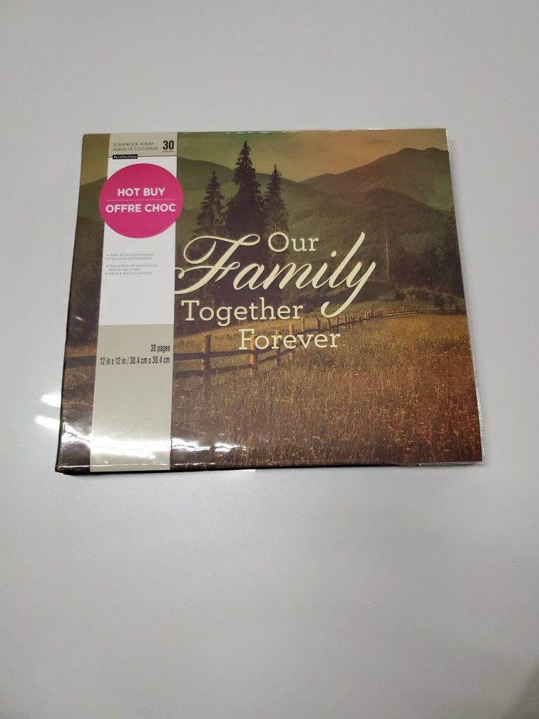 Scrapbook Album - 30 Pages - Brand New