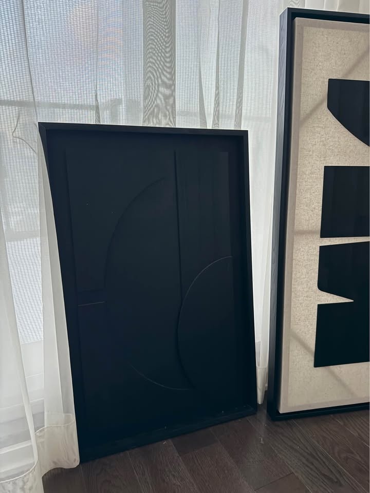 Modern Abstract Wood Wall Art Set - photo 5