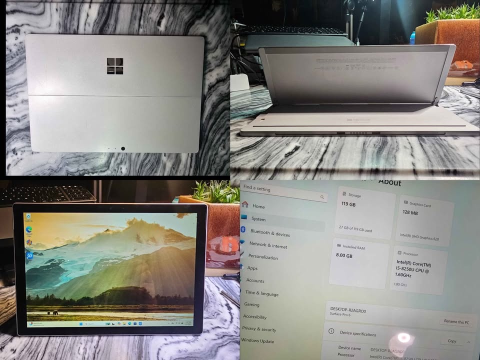 Surface Pro 6 Bundle w/ 2 Keyboards, Dock, Stylus, Speakers, Sta - photo 3
