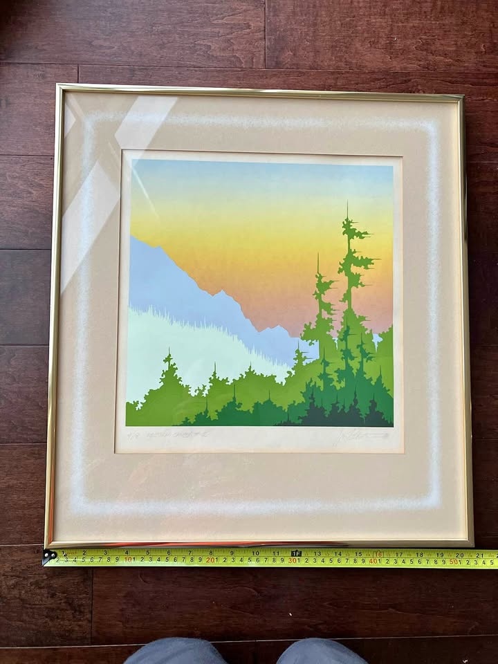 K. Holst 'Western Canada #2' Limited Edition Framed Print
