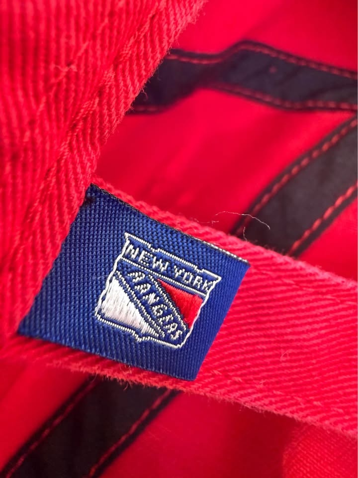 ´47 Red New York Rangers Clean Up Adjustable Hat - photo 5