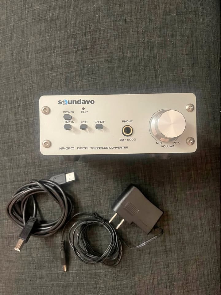 Soundavo HP-DAC1 Headphone Preamp DAC