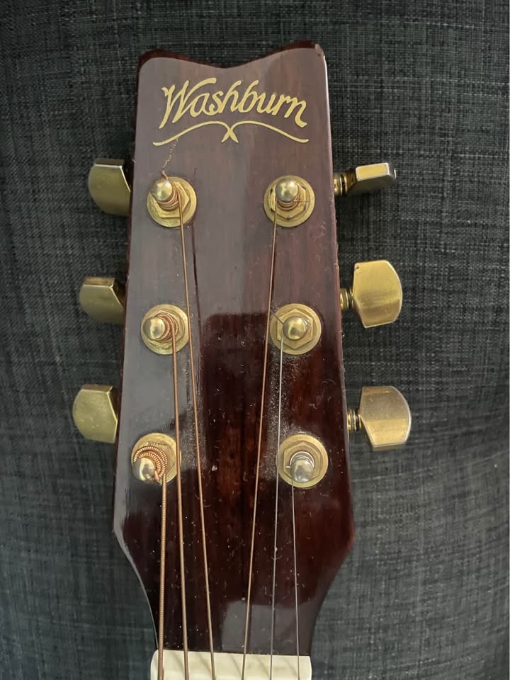Washburn D-21S Rosewood/Mahogany Acoustic Guitar - photo 4