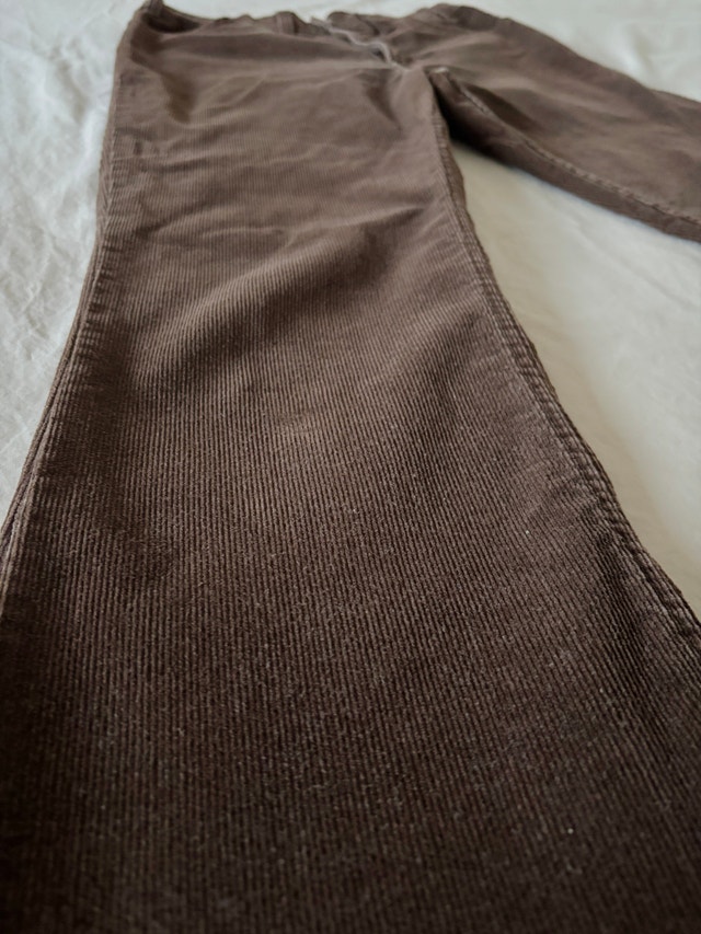 Vintage Levi's 646 Corduroy Boot-Cut Flare Pants 1970s W29 - photo 3