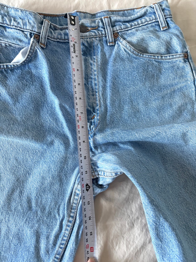 Vintage Levi’s 505 Light Blue Stone Wash Straight-Leg Jeans W28 - photo 5