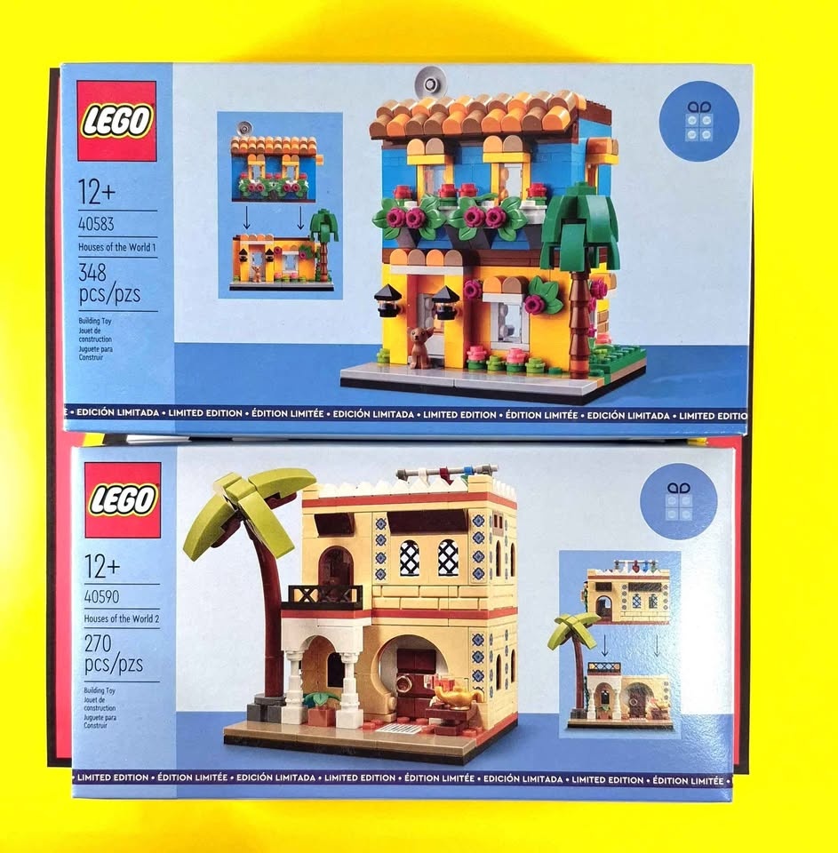 Lego Houses of the World 1 & 2 - Retired 2023 - Pickup