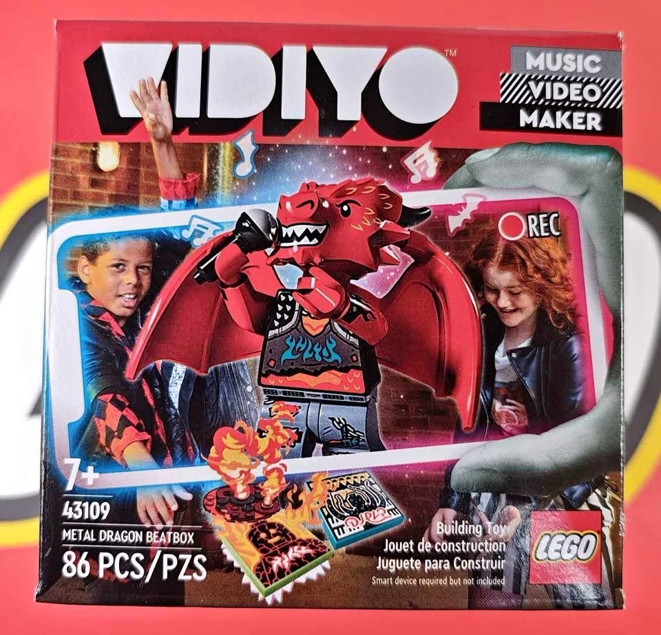 Lego Vidiyo 43109 Metal Dragon Beatbox - New in Box