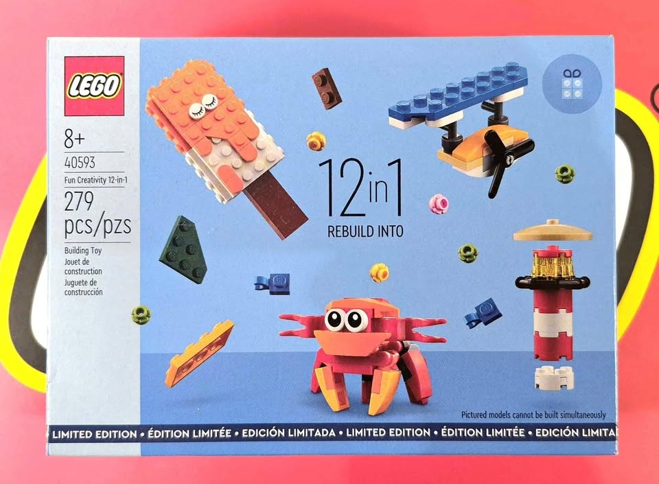 Lego VIP 40593 Fun Creativity 12-in-1 Retired 2023