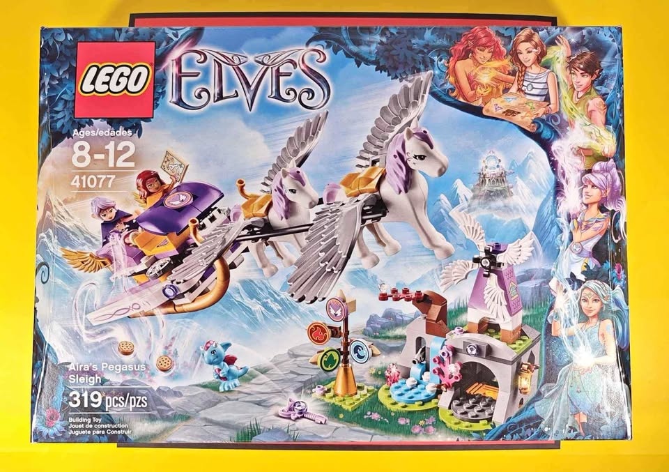 Lego Elves 41077 Aira’s Pegasus Sleigh Retired 2015 BNIB
