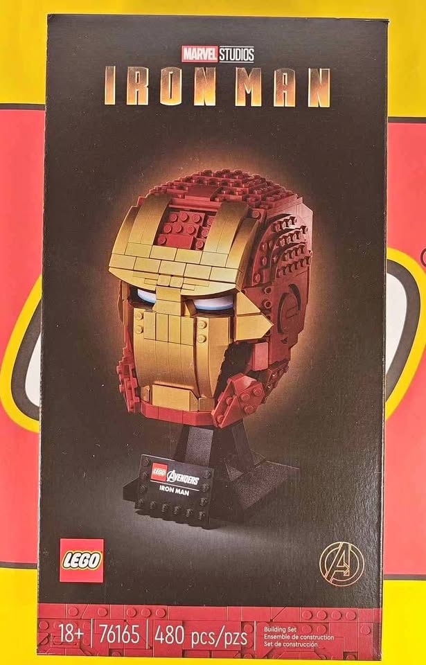 LEGO Marvel 76165 Iron Man Helmet Retired 2021 BNIB