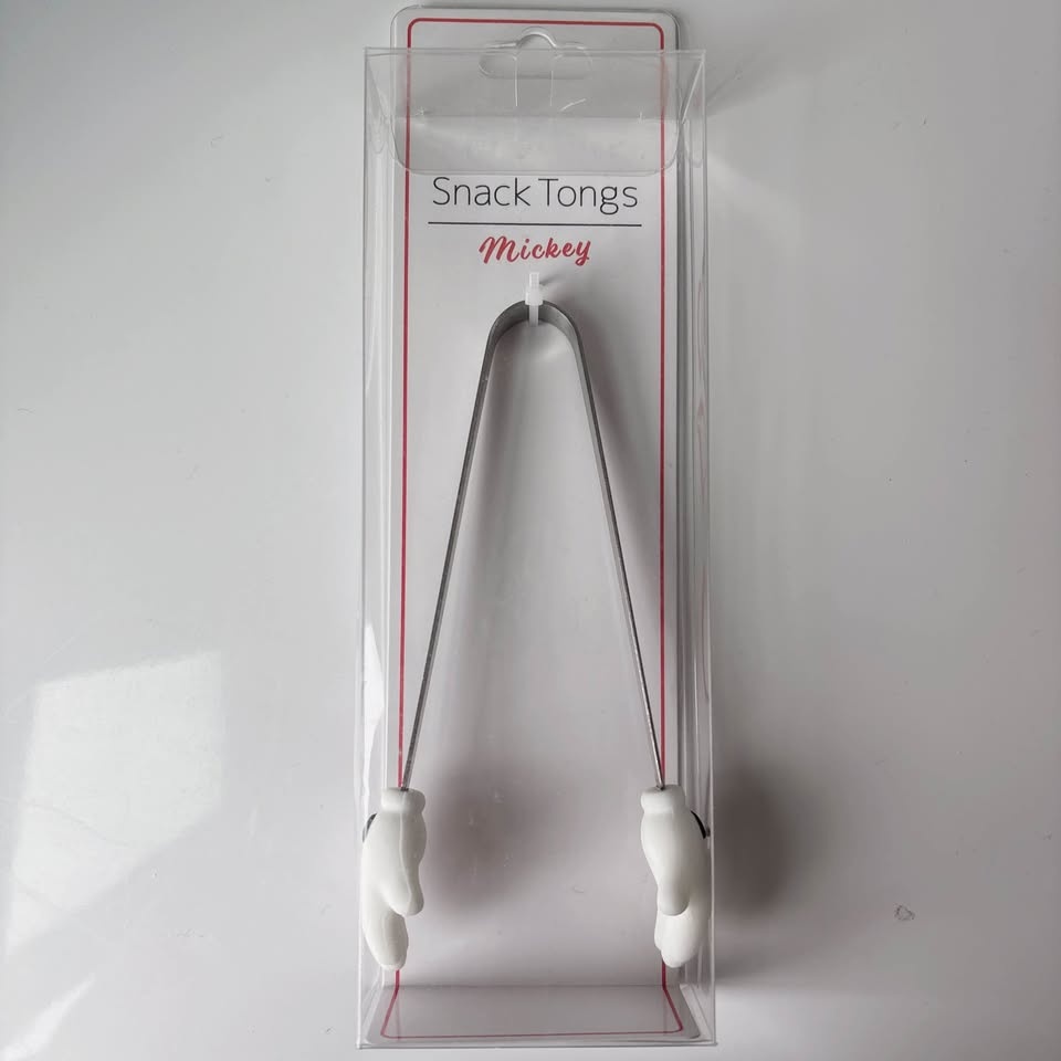New Japan Disney Mickey Mouse Hands Snack Tongs 🏆 - photo 4