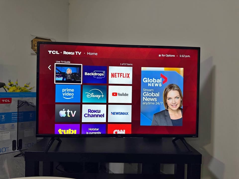 TCL 40 inch Roku Smart TV - Delivery Available