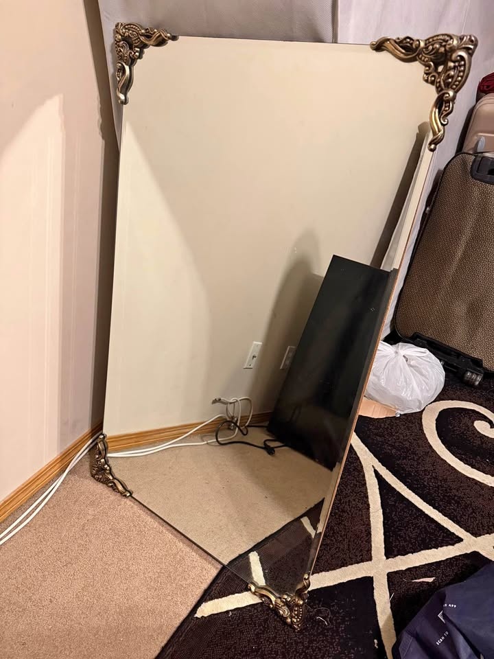 Vintage Gold Mirror for Sale